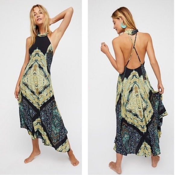 Free People Going My Way Maxi Dress - Picture 1 of 7